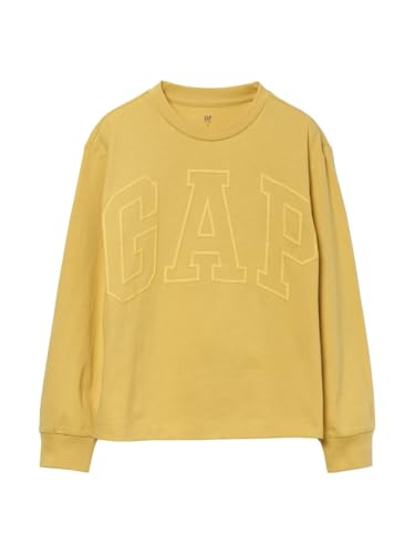 Image of GAP Boys' Long Sleeve Logo Tee T-Shirt