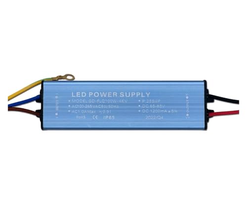 LED�h���C�o�[ AC100-265V 100W 150W 200W �d�� ��d���Ɩ��g�����X DC65-85V(100W 1200mA)