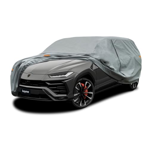Image of Kayme Heavy Duty SUV Car Cover Custom Fit Lamborghini Urus Waterproof All Weather for Automobiles, Full Exterior Covers Sun Rain UV Protection.（Deliver About 3-10 Days）