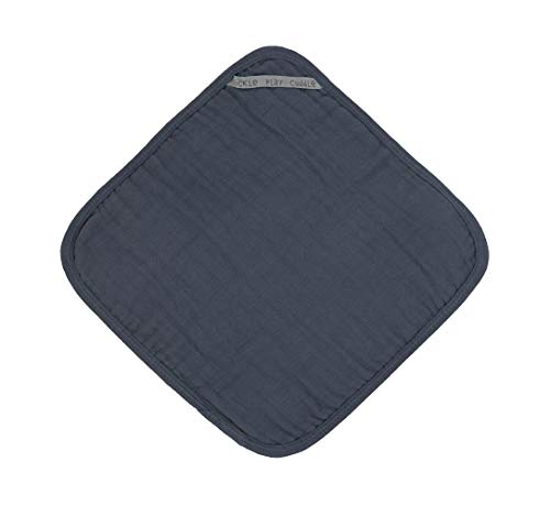 LÄSSIG Panni in Mussola di Cotone 3 Pezzi Marina