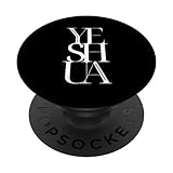 Yeshua, plus grand que nature Yeshua in Large Serif Police PopSockets PopGrip Adhésif