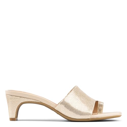 Donald Pliner Women's Dalayna Heeled Sandal, Comfortable & Cute Dressy Casual Slip-On Heels for Women, Everyday Essential Ladies Shoes for Office Work, Business, Events by Donald J Pliner - Used condition - Image 6