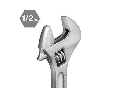 TEKTON 4 Inch Adjustable Wrench - Image 3