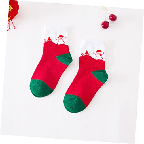Christmas Socks House Socks Newborn Boys Thermal for Christmas Cute Thermal Xmas4