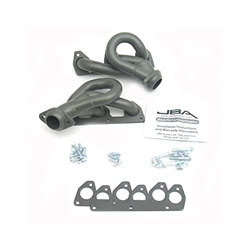 Image of JBA 1647S-1JT 1-1 /2 inch Shorty Stainless Steel Titanium Ceramic Exhaust Header for Ford Ranger 3.0L V-6