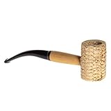 Corncob Fake Pipe Costume Accessory for Halloween Party Dress Up(Straight pipe)