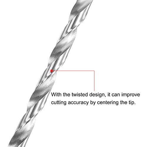 Foret hélicoïdal HSS extra long pour perçage profond