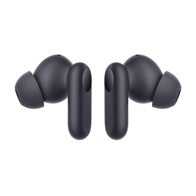 Image of Buds 2r True Wireless inEar Compatible with Oneplus Earbuds with Mic, 12.4mm Drivers, Playback:Upto 38hr case,4-Mic Design, IP55 Rating [Deep Grey]