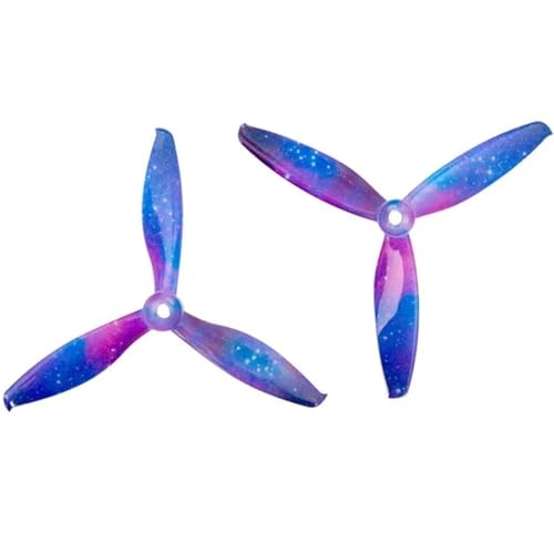 Hélices 5x4.3 T5043C FPV Skitzo Galaxy CW CCW pour drone de course