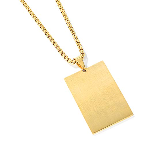 Punk Rock Stainless Steel Playing Card Poker Dog Tag Pendant Necklace4