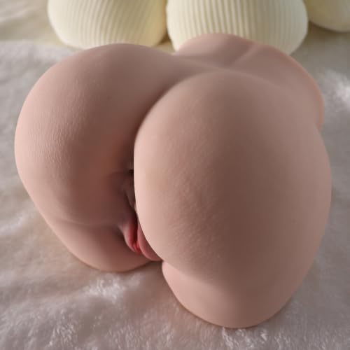 Image of 7.3 LB Sex Doll Male Sex Toys for Men, Pocket Pussies Male Masturbator Realistic Female Adult Toy Torso Butt Stroker Ass with Tight Viginal and Anal Channel