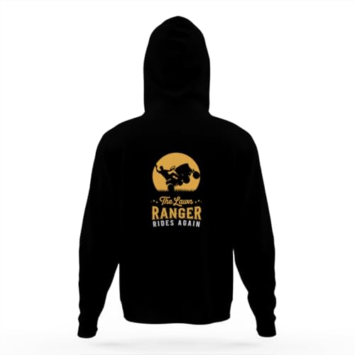 The Lawn Ranger Rides Again Funny Gardening Gift Hoodies for Teen Girls Boys Lightweight Kangaroo Pocket Sweatshirt4