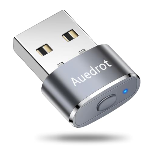 AUEDROT Mouse Jiggler Undetectable USB Mouse Mover Jiggler Automatic Mouse Wiggler with 2 Jiggle Modes Driver-Free Plug & Play Keep Computer/Laptop Awake Grey