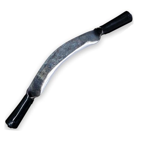 Konload Tree Draw Knife Draw Shave Knife Debarking Tool-Full-Tang Wood Scraper for Woodworking Tool Bark Peeling Wood Shaver Tool