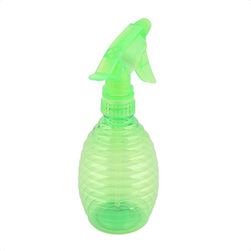 Botella rociadora plástica para salón 350 ml verde miniatura 2