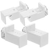 4pcs Pleated Blind Bracket Magnetic Holder Curtain Blinds Magnetic Bracelets mounting Brackets for s Mini Window Shade Iron