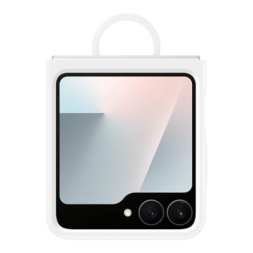 Image of Samsung Galaxy Z Flip7 FE Silicone Case, White