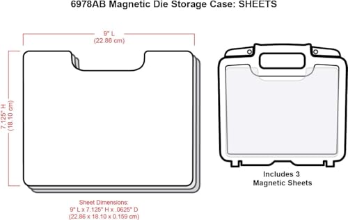 Image of Art Bin Magnetic Die Storage Case 6978AB
