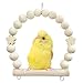 日本製 インコ ブランコ 安心安全素材 天然木 セキセイインコ 文鳥 小鳥 小動物 中鳥 オカメインコ Bird Swing タイプTA