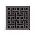 Infinity Drains VS 4 ORB - 4? Decorative Top Plate - Weave Pattern for V 4, VD 4, VDB 4 in oil rubbed bronze