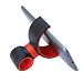 Produktbild Tomson 360 degree rotatable Universal Bike Mount Cell Phone Bicycle Handlebar Motorcycle Holder Cradle for Samsung Galaxy S8 S8 Plus iphone 4 5 5s 6 6s 7 7s 7plus 8 8plus iphone X (Black+Red)