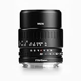 ttartisan obiettivo 40mm f/2.8 con corpo in metallo compatibile con attacco aps-c l (macro) - nero