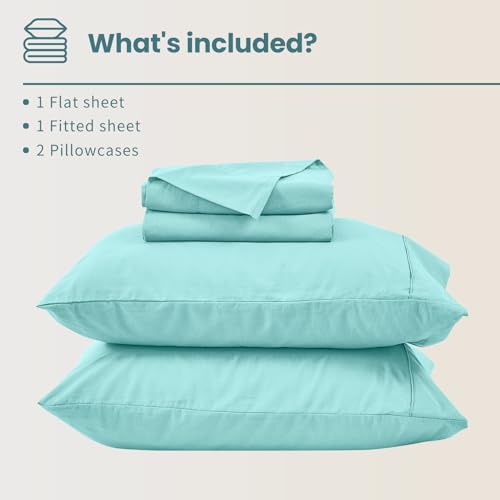 Image of Bedlifes 100% French Linen Queen Bedding Set - 18-24 inch Extra Deep, 4-Piece | Soft & Durable, Breathable & Cooling, Flax Linen Sheet, OEKO-TEX Certified, Moisture Wicking, Easy Care, Machine Washable