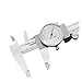 0-150mm Stainless Steel Dial Vernier Caliper - 0.02mm Metric, Shockproof for Industry(NO 1 with Case)