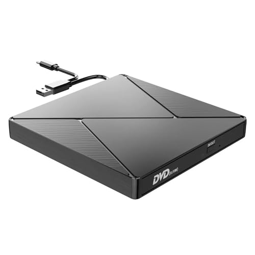 Lecteur graveur CD DVD externe USB 3.0 Type-C pour PC portable Windows Mac - 6