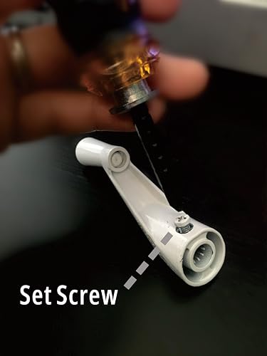 Image of Window Crank Handle Replacement,(Single)(White Color) Fit to [3 /8 inch Spline Socket Crank Handle]. Spline Socket, Smooth 360-Degree Operation.Casement,Compatible Andersen Window.Material: Zinc Alloy