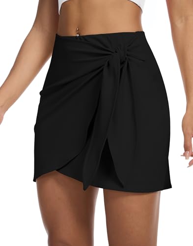 M MOTEEPI Skorts for Women Dressy Casual Tennis Golf Skirts with Pockets Shorts Tummy Control Atheltic Pickleball Skort