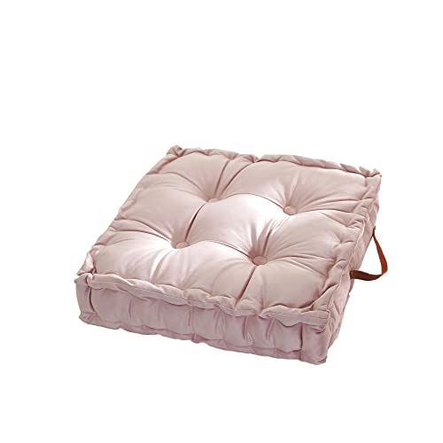 Cojines para Asientos de Silla, Acolchados, Cómodos y BIandos, Ideal para la sillas de Cocina y Salón, Comedor y jardín Rosado M (42 cm x 42 cm) Cover
