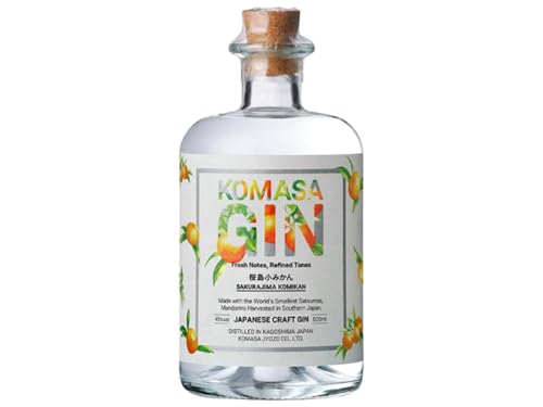 小正醸造 KOMASA GIN -桜島小みかん- 瓶 500mlのサムネイル