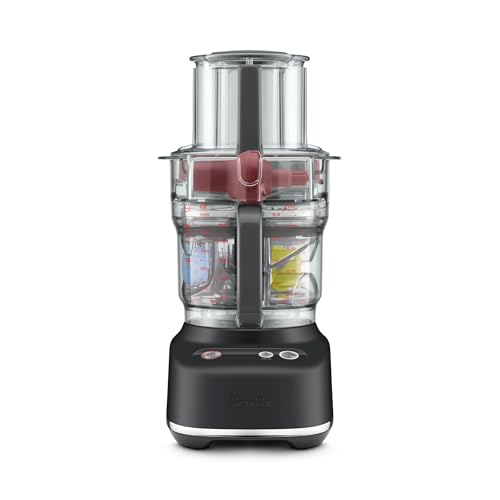 Comparison: Best Food Processor Dicer 9 Breville BFP638 Paradice 9 Cup Food Processor and Dicer, Small, Black Truffle