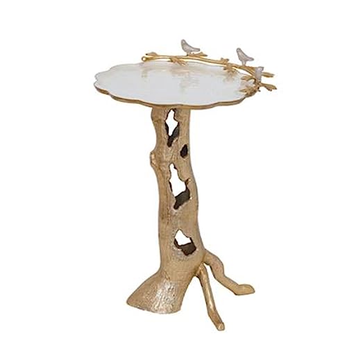 eexbz Sofa Round Handmade Side Table, Small Accent Table Nightstand Modern End Table Coffee Table Snack Table for Living Room Bedroom Office Small Spaces, 16''D x 23''H Sofas for Living Room(B)