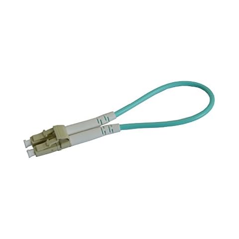 Jeirdus LC/UPC Duplex OM3 MM(50/125) Fiber Optic Loopback Module Connector Tester Adapter Cover