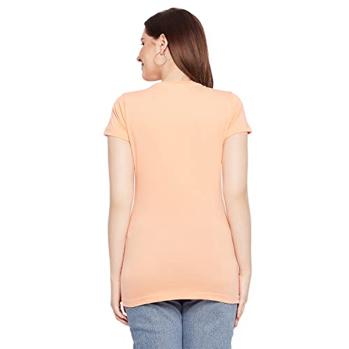 Image of Orewa Women by OKANE Women's Short Sleeve Printed Regular Fit T-Shirt
