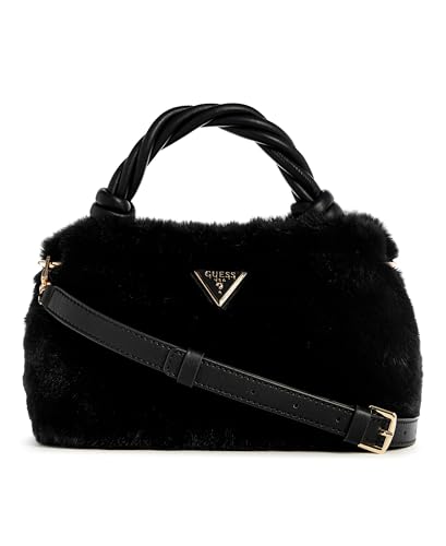 GUESS Shaida Bandolera con asa superior, Negro, Talla única,...