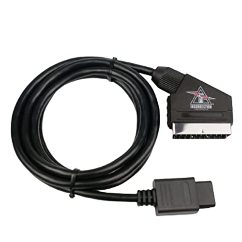 Super Nintendo Entertainment System Compatible RGB SCART Cable