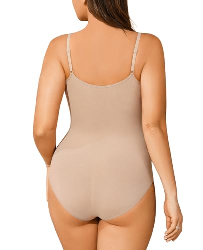 Image of Shapewear Tummy Control BodySuit Seamless Body Shaper Butt Lift Full Body Suit