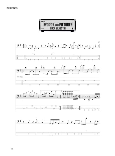 Pick 'N' Bass. Metodo Completo Per Lo Studio Del Plettro Nel Basso Elettrico. Con File Audio Per Il Download - 6