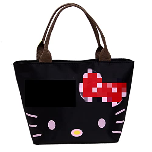 Kerr's Choice Black Kitty Tote Bag Black Cat Shopping Bag Gym Bag Cat Lunch Bag Black Kerr's Choice Black Kitty Tote Bag Black Cat Shopping Bag Gym Bag Cat Lunch Bag Black