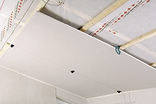 wolfcraft Fixier-Set für Gipskartonplatten I 4040000 I Fixierhilfe für die Gipskartonmontage an Decken und Schrägen