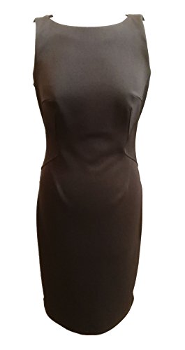 Vestito nero elegante jersey tubino PF di Paola