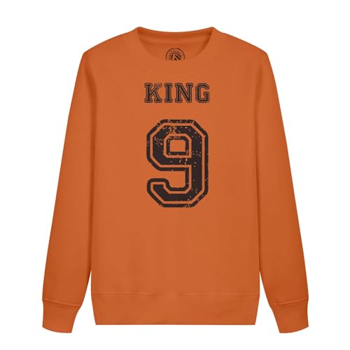 Football sweatshirt enfant King 9 pour cadeau d'anniversaire
