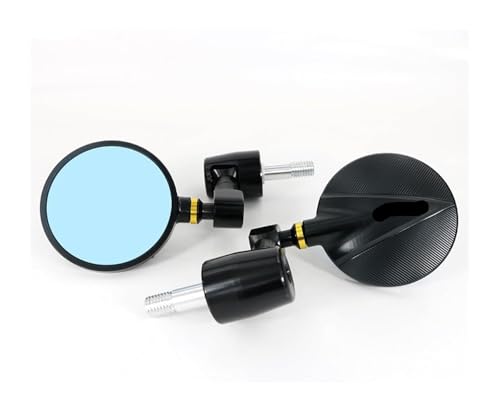 Rétroviseur moto doré pour BMW R Nine-t look café racer en balade