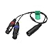 HangTon Mic Stereo Audio Cable for Sony Venice ARRI Alexa LF SXT Amira Varicam Camera 2 XLR 3 Pin to 5 Pin