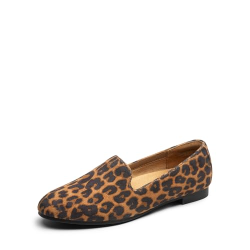 DREAM PAIRS Round Toe Flats for Women Dressy Comfortable, Slip-On Dress Business Casual Office Work Shoes for Women