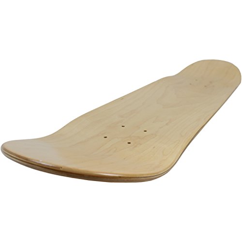 Moose 7.5\" Blank Skateboard Deck Natural 7-Ply Canadian Maple - Thumbnail 3