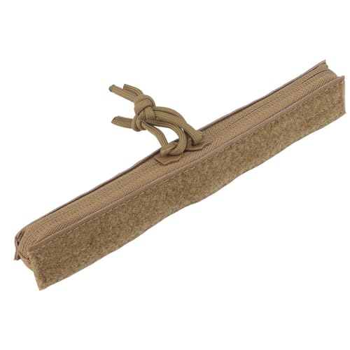 Tactical Vest Zipper Insert Pocket for Vest Combat Crye AVS Hook and Loop YKK Double Zipper Panel Storage Pouch